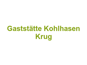 Gaststätte Kohlhasen Krug Logo