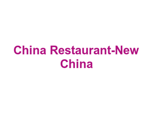 China Restaurant-New China Logo