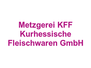 Metzgerei KFF Kurhessische Fleischwaren GmbH Logo
