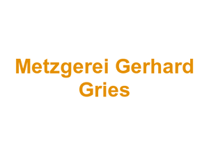 Metzgerei Gerhard Gries Logo