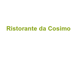 Ristorante da Cosimo Logo