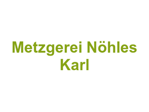 Metzgerei Nöhles Karl Logo