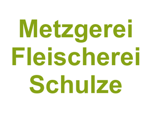 Metzgerei Fleischerei Schulze Logo