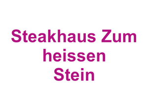 Steakhaus Zum heissen Stein Logo