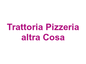 Trattoria Pizzeria altra Cosa Logo