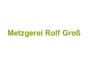Metzgerei Rolf Groß Logo