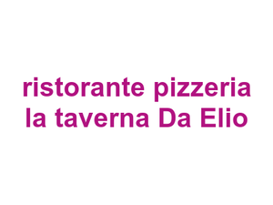 ristorante pizzeria la taverna Da Elio Logo