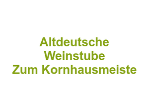 Altdeutsche Weinstube Zum Kornhausmeiste Logo