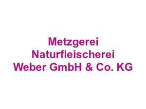 Metzgerei Naturfleischerei Weber GmbH & Co. KG Logo