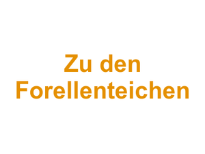 Zu den Forellenteichen Logo