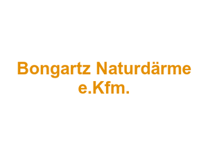 Metzgerei Alfons Bongartz Naturdärme e.Kfm. Logo