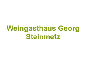 Weingasthaus Georg Steinmetz Logo