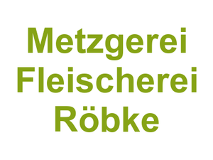 Metzgerei Fleischerei Röbke Logo