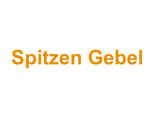 Spitzen Gebel Logo