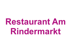 Restaurant Am Rindermarkt Logo