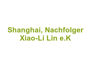 China Restaurant Shanghai, Nachfolger Xiao-Li Lin e.K Logo