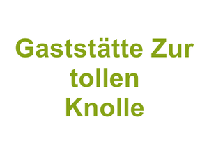 Gaststätte Zur tollen Knolle Logo