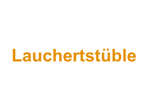Lauchertstüble Logo
