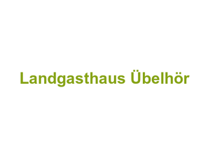 Landgasthaus Übelhör Logo