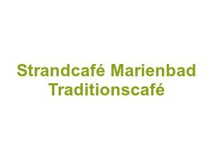 Strandcafé Marienbad Traditionscafé Logo