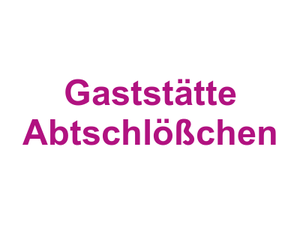 Gaststätte Abtschlößchen Logo
