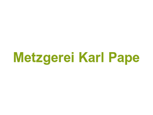 Metzgerei Karl Pape Logo