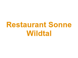 Restaurant Sonne Wildtal Logo
