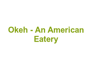 Okeh - An American Eatery Logo