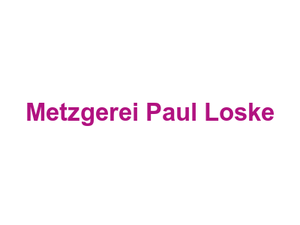 Metzgerei Paul Loske Logo