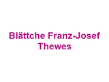 Blättche Franz-Josef Thewes Logo