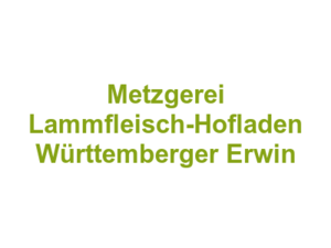 Metzgerei Lammfleisch-Hofladen Württemberger Erwin Logo