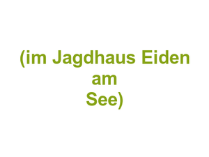 Jäger- & Fischerstube (im Jagdhaus Eiden am See) Logo