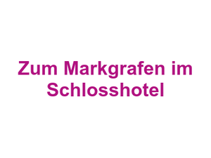 Zum Markgrafen im Schlosshotel Logo