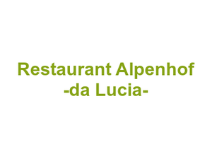 Restaurant Alpenhof -da Lucia- Logo