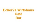 Ecker’s Wirtshaus Café Bar Logo