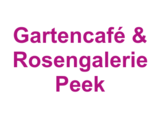 Gartencafé & Rosengalerie Peek Logo