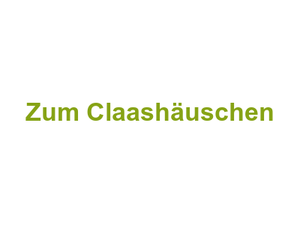 Zum Claashäuschen Logo