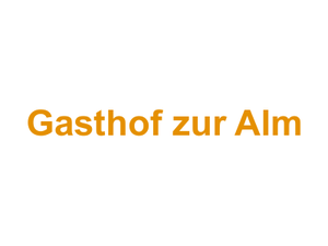 Gasthof zur Alm Logo