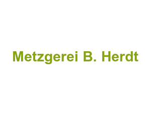 Metzgerei B. Herdt Logo