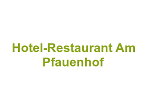 Hotel-Restaurant Am Pfauenhof Logo