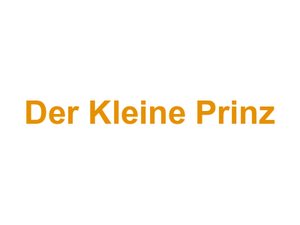 Der Kleine Prinz Logo