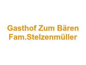 Gasthof Zum Bären Fam.Stelzenmüller Logo