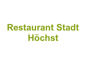 Restaurant Stadt Höchst Logo