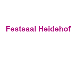 Festsaal Heidehof Logo
