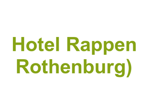 Pfannkuchen-Kuchel (im Hotel Rappen Rothenburg) Logo