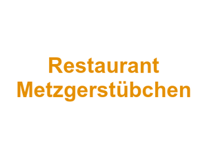 Restaurant Metzgerstübchen Logo