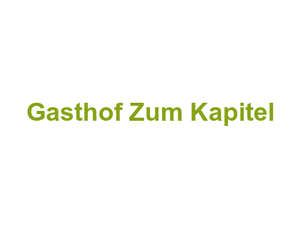 Gasthof Zum Kapitel Logo