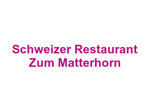 Schweizer Restaurant Zum Matterhorn Logo