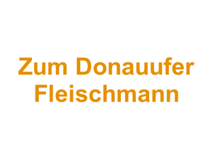 Zum Donauufer Fleischmann Logo