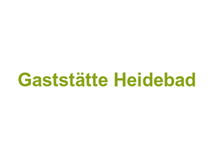 Gaststätte Heidebad Logo